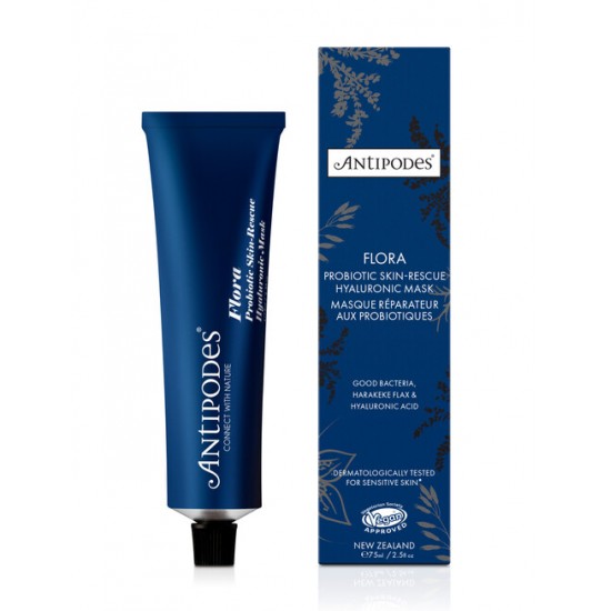 Antipodes Flora Probiotic Skin-Rescue Hyaluronic Mask 安提伯斯 益生菌面膜 75毫升 04/25