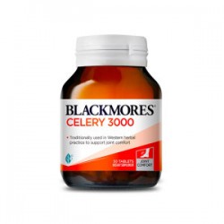 Blackmores Celery 3000 50tab BM澳佳宝/葆丽美 芹菜籽精华 50粒     保质期：03/25