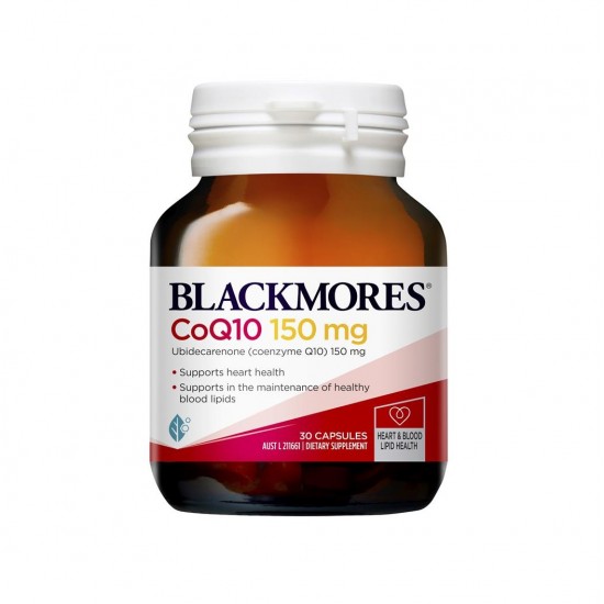 Blackmores coq 10 150mg 葆丽美 辅酶 30粒 保质期03/25