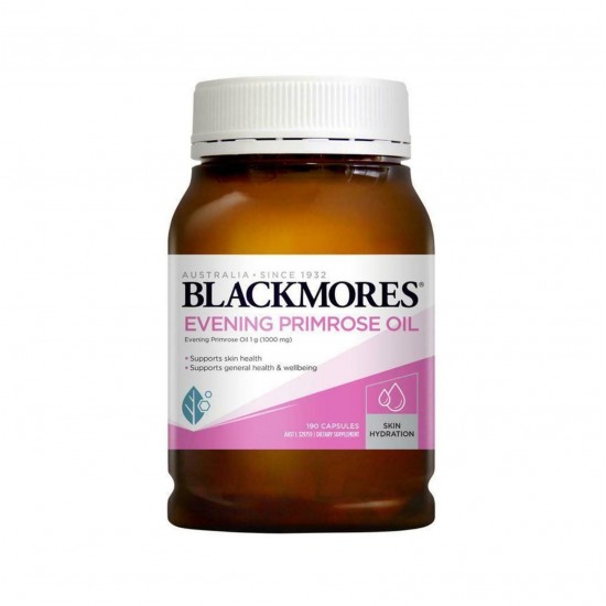 Blackmores Evening Primrose Oil BM澳佳宝/葆丽美 月见草胶囊 190粒      保质期10/23