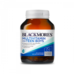 Blackmores Teen multi for Guys  BM 澳佳宝/葆丽美 复合营养片男孩发育配方 60粒 01/23