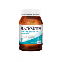 Blackmores mini Odourless Fish Oil 澳佳宝无腥味深海迷你鱼油 Omega3  400粒胶囊 01/24