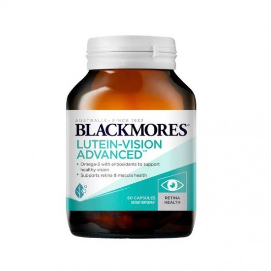 Blackmores Vision Advanced 60cap  澳佳宝/葆丽美【 加强型】叶黄素护眼胶囊 60粒   05/22