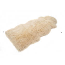 【一件包邮】Bowron sheepskin 金钻天然羊皮地毯 108厘米X60厘米