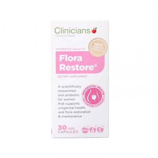 Clinicians Flora Restore 科立纯 妇科口服益生菌新版 30粒  07/2022