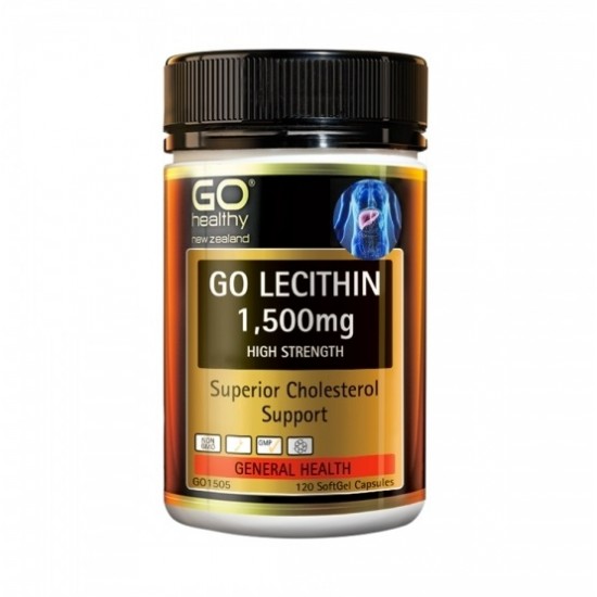 Go healthy go lecithin 1500mg 120caps 高之源 高含量卵磷脂1500毫克 120粒 10/25