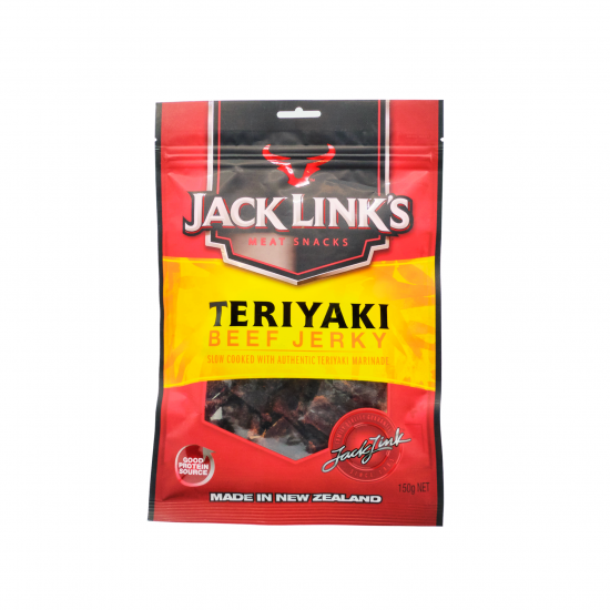 Jack Link's 牛肉干 低脂低卡路里零食 照烧酱味 150g （不可邮寄）