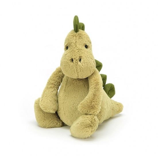 Jellycat Bashful Dino 害羞小恐龙毛绒玩偶 中号 H31cmX W12cm BAS3DNO