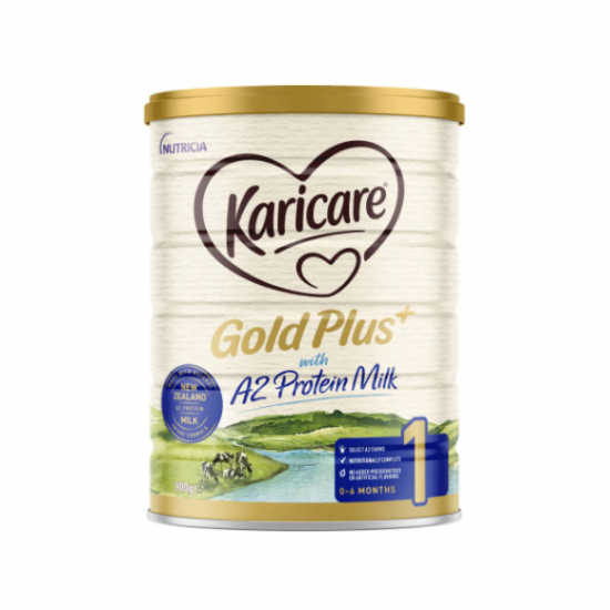 【6罐包邮】Karicare Gold+Plus 1 Starter  可瑞康 金装牛奶粉900克1段（0-6个月）保质期：25年9月到期