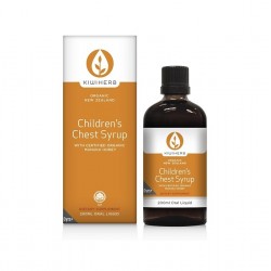 Kiwiherb Children's Chest Syrup 200ml 麦卢卡蜂蜜婴幼儿童咳嗽糖浆 祛痰止咳 200ml  保质期：01/25