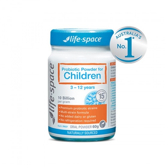 Lifespace  Probiotic Powder for Children  儿童益生菌粉 60克    06/2023