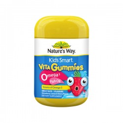 Nature's Way Kids Smart Omega 3 fish oil佳思敏鱼油儿童软糖60粒 05/24