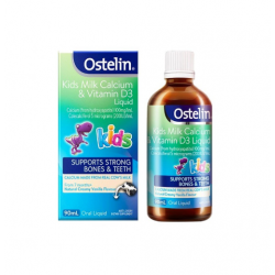 Ostelin kids calcium & vitamin D3 liquid 奥斯特林 儿童乳钙+维生素D3滴剂口服液 90ml