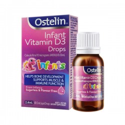 Ostelin Infant Vitamin D3 Drops 婴幼儿维生素D3滴剂2.4ml 保质期 11/21