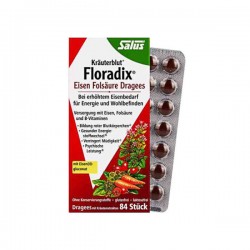 Red seal Flordix tablets 84tab 红标/红印 补铁用 有机营铁元 维他命补铁片 84粒 01/22