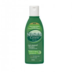 Selsun Green Cleansing Shampoo 绿色特效去屑止痒洗发水  200ml