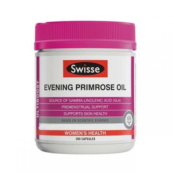 Swisse Evening Primrose Oil 月见草油胶囊 200粒 05/24