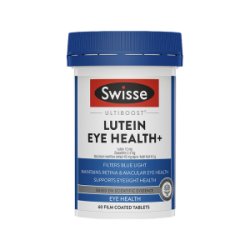 Swisse lutein eye health+ 明眸小蓝盾护眼片 60粒 04/24