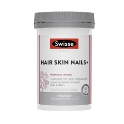 Swisse Hair Skin Nails+ 100tab 胶原蛋白片 100片 04/25