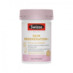 Swisse skin regeneration+  升级版抗糖焕肤胶囊二代60粒 04/24