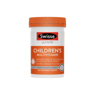 Swisse kids multivitamin 儿童复合维生素咀嚼片120粒 01/24