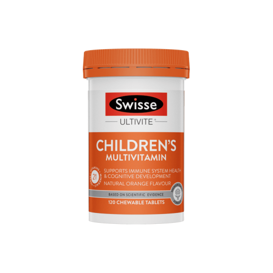 Swisse kids multivitamin 儿童复合维生素咀嚼片120粒 01/24