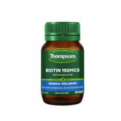 Thompson‘s biotin 汤普森 生物护发素 100片 保质期05/25