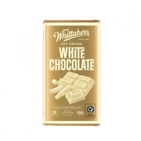 Whittaker's white chocolate 新西兰惠特克 白巧克力200克 保质期：与超市同步