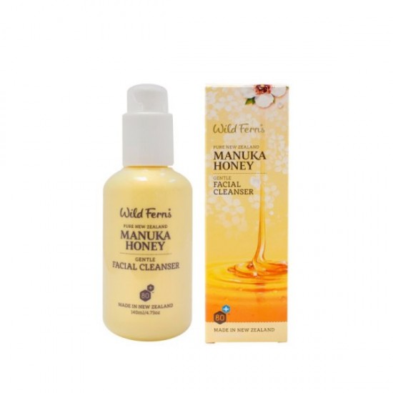 Wild ferns Manuka Honey Facial Cleanser 帕氏 蜂蜜洁面乳 140毫升 保质期：10/25